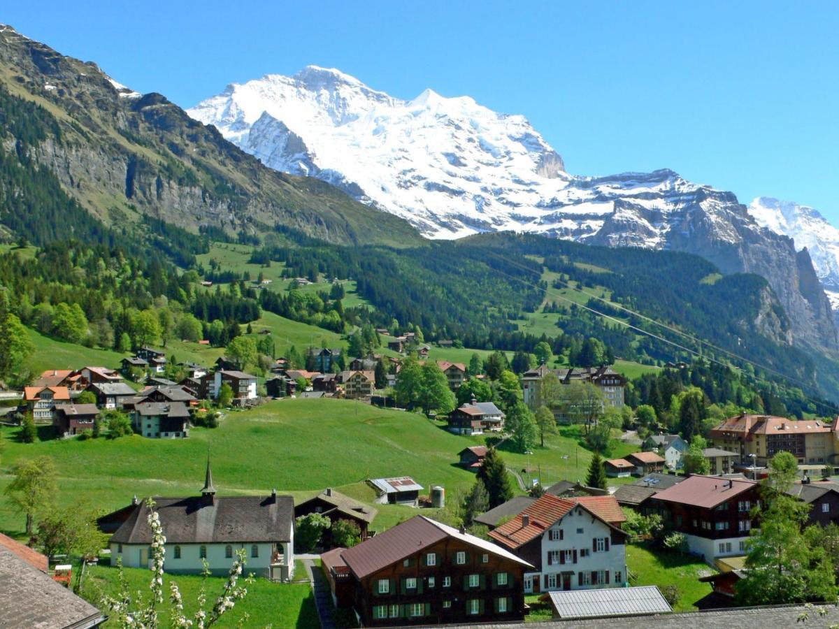 Apartment Primula By Interhome Wengen Exteriér fotografie