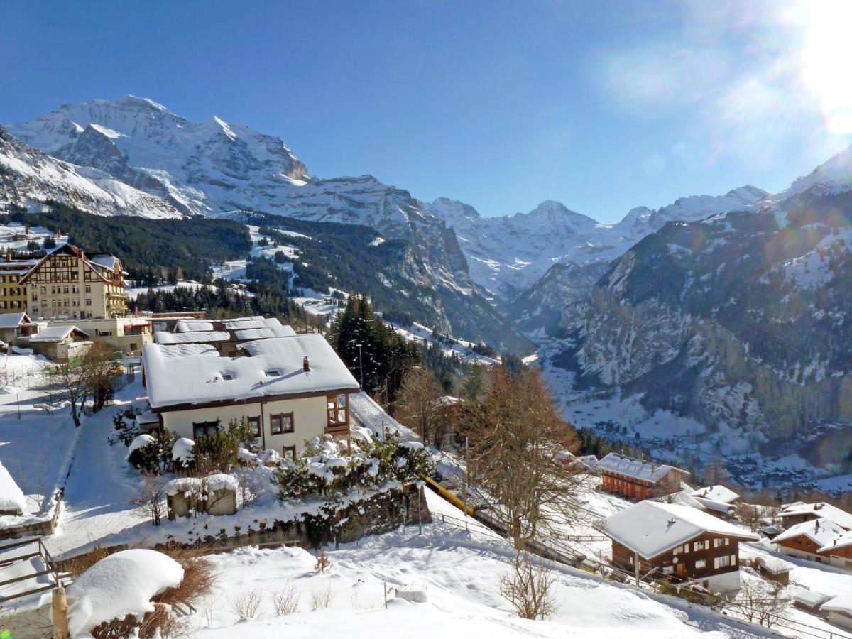 Apartment Primula By Interhome Wengen Exteriér fotografie